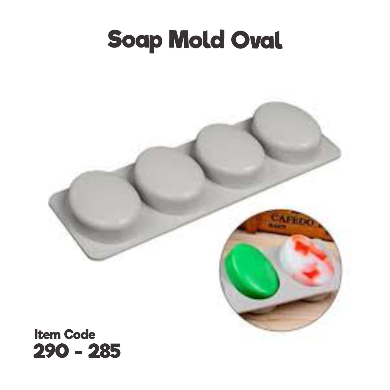 Soap Mold - Oval